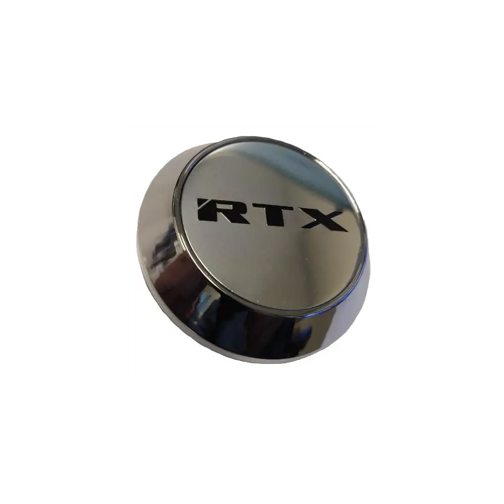 Cap Chrome Tall W/Chrome Logo Rtx Black 210K62-H - RTI210K62HCH